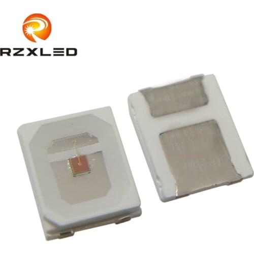 10PCS/LOT 0.5W 150MA Deep Red 617nm 620nm 625nm 650NM 660nm 665NM 735nm 740NM 750NM 2835Package Chip