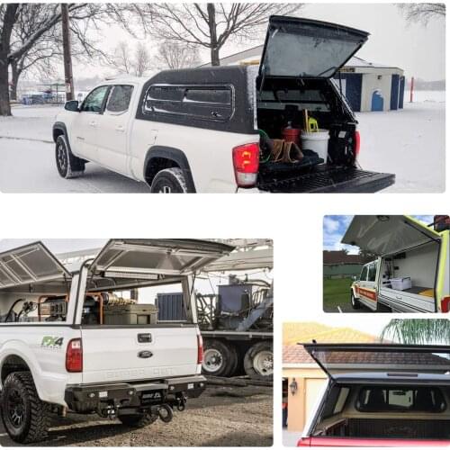 15.7inch/399mm force 110 Lbs/490N Pickup Truck Cap Tool Box Utility Box Lid Topper Camper Shell Gas Struts Lift Support Dampers
