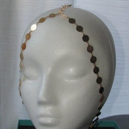 2019 New Beach Head Chain Fringed wafer tiaras and crowns Hair Jewelry Tassel bijoux cheveux Bindi hair accesories Boho Headband