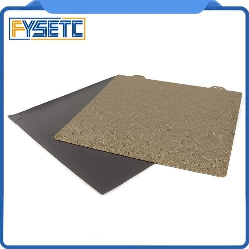 220x220mm Double Sided Textured Powder PEI Spring Steel Sheet + Magnetic B Plate Sheet For Anet A8 A6 Wanhao I3 Ender-5