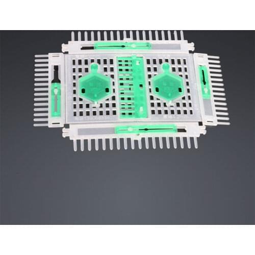 5pc Beekeeping Pin Type Bee Cage Plastic Double king Cage Beekeeping Product Apiculture For Beekeeper Beekeeping Tool