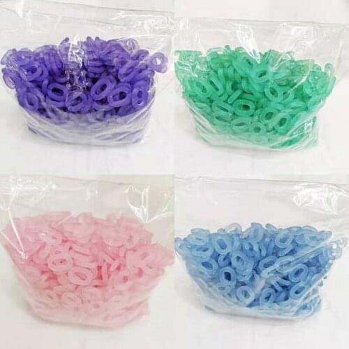 1000pieces 14x19mm diy Acrylic candy Link Chain connectors.open ring beads.for woman Jewelry Making accessories 2021wholesale