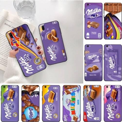 Chocolate Milka Box Phone Cases For Vivo Y91c Y17 Y51 Y67 Y55 Y7s Y81 Y19 Y97 Y93 V17 vivos5