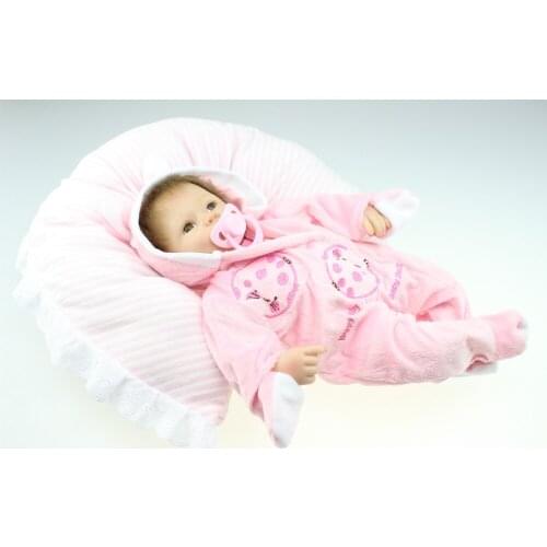 2015 New Hot Sale Lifelike Reborn Baby Doll Wholesale Baby Dolls Fashion Doll Birthday Present For Girl real touch 17inch