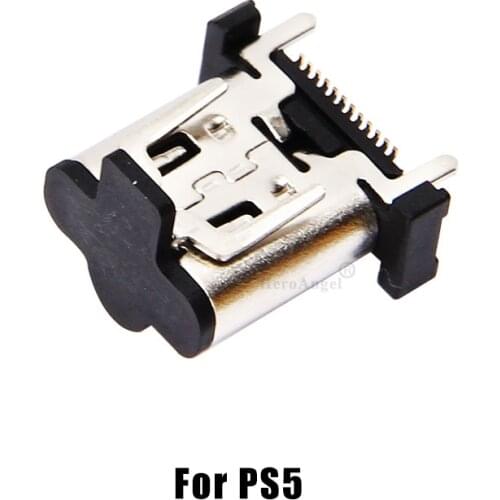 New Arrive Original 5pcs Micro USB Charging Port Plug For PS5 Console Power Connector-Type-C Charger Socket For PlayStation 5