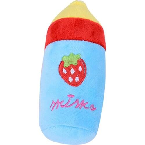 Plush Dog Chew Toys Funny Stuffed Cat Toys Kitten Small Dog Teaser Playing Interactive Toy Pet Teeth Cleaning Accessories