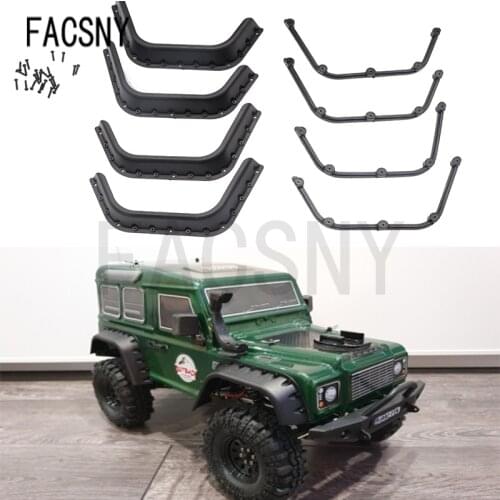 Widen Fender Flares for 1/10 RC Crawler RC4WD D90 D110 Defender Body Upgrade Parts