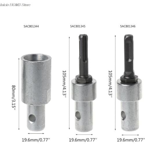 Drill Bit Earth Auger Head Bits SDS Arbor Connector Adapter For Water Borer Tool