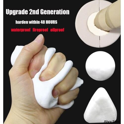 5PCS Wall Hole Sealing Glue Household Air conditioning Mending Wall Hole Plasticine Waterproof Sewer Pipe Sealing Mud Sealant