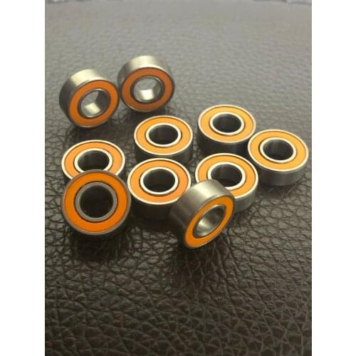 6pcs/10pcs ABEC-7 SMR148-2RS SMR148 2RS RS 8x14x4 mm ABEC7 Stainless Steel hybrid si3n4 ceramic bearing fishing reel 8*14*4mm