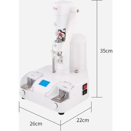 988C Rimless Glasses Drilling Machine Lens Punching Machine Saw Groove Machine Glasses Processing Equipment 220V