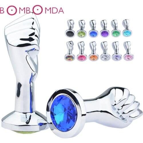 Metal Anal Plug Dilator Anal Massage Butt Plug Sex Toys For Men Female Masturbator Prostate Massage Adult Sex Toy Outdoor Wear