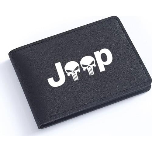 Car accessories Fashion Leather Card Case For JEEP grand cherokee wrangler Renegade Patriot Compass Trail Hawk Rubicon Liberty C