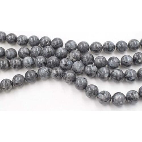 Big size loose beads labradorite black round 10/12/14mm 15" for DIY jewelry making FPPJ wholesale beads nature gem stone
