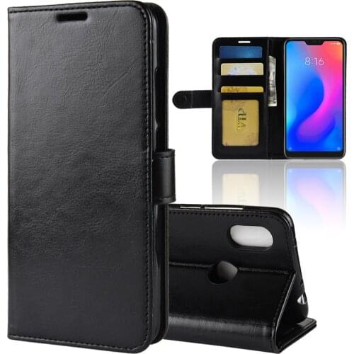 Brand gligle R64 pattern leather wallet case for Xiaomi Redmi Note 6 Pro case cover protective shell bags