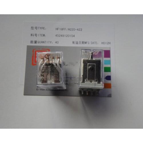 HF18FF-A240-4Z2 14pin 5A 250VAC JZX relays new orginal