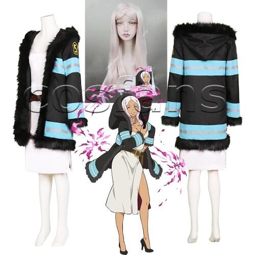 Fire Force Enen No Shouboutai /Enn Enn no Shouboutai Princess Hibana Cosplay Carnaval Costume Halloween Xmas Costume Custom made