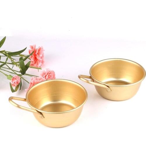 Korean Rice Wine Aluminum Cups Camp Cup Makgeolli Drinking Food Bowl