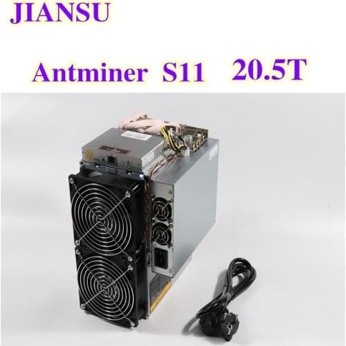 Used BTC BCH miner Antminer S11 20T SHA256 Asic Miner Bitcoin Mining Better Than S17 T17 S9 WhatsMiner M3 M21 Innosilicon T3 T2T