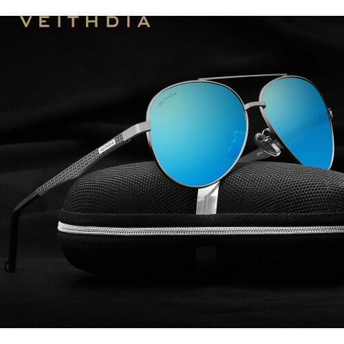 VEITHDIA Fashion Unisex Aluminum Men Sun Glasses Polarized Mirror Male Eyewear Sunglasses For Women Men oculos de sol 3850