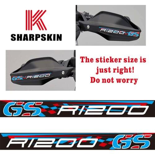 Motorcycle windshield sticker shield handguard handlebar reflective waterproof decal For BMW R1200GS r1200 gs ADV LC