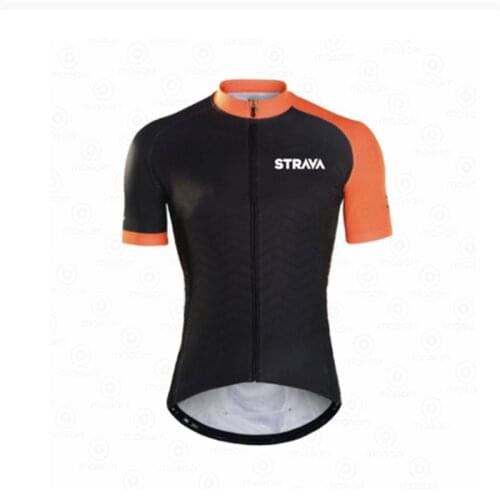 STRAVA 2021 Custom New Promotional Design Womens Breathable Cycling Wear , Women Cycling Jersey Short Sleeve Cycling Bike Shirt