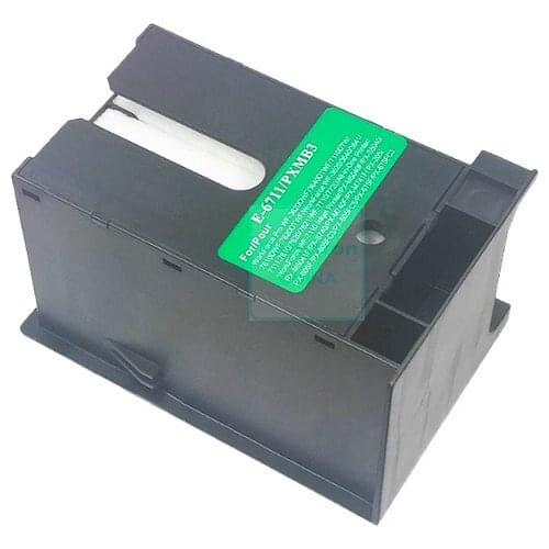 Waste ink Container Maintenance tank T6711 PXBMB3 for use in epson WF-3011 3520 3531 7710 7111 7621 Printer Parts