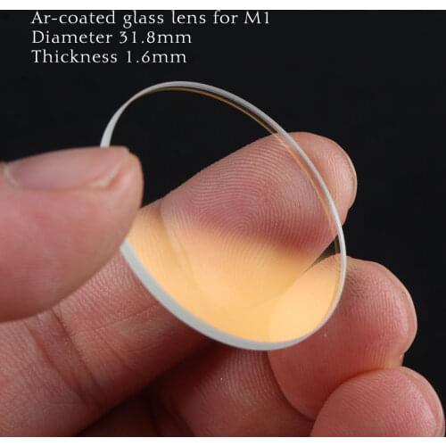 Ar-coated glass lens for M1 M2 S11