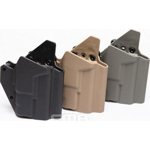 Tactical Airsoft Gun Holster FMA G17S WITH SF Light-Bearing Holster BK/DE/FG TB1327