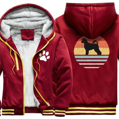 Cute Dogs Print Keep Warm Camouflage Mens Raglan Thicken Jackets Dark Blue Male Clothing Leisure Tops Hipster sudadera hombre