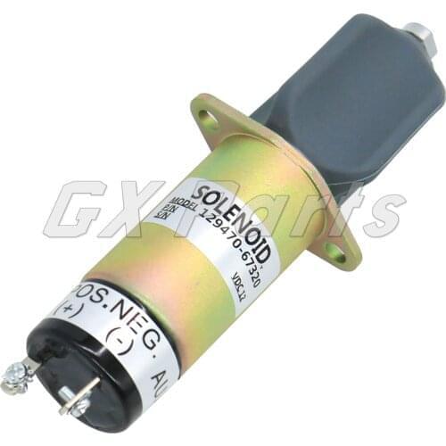 Fuel Stop Solenoid Valve 12V 1502-12A7U1B1S1 12947067320 For Yanmar Diesel Engine 3 4 6 Cylinder