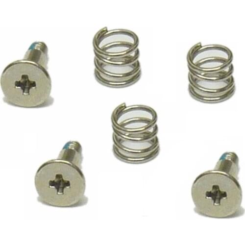 10sets/lot HeatSink Scew Screws and Springs Set Repair Part For Macbook Pro A1278 A1286 A1297 A1342