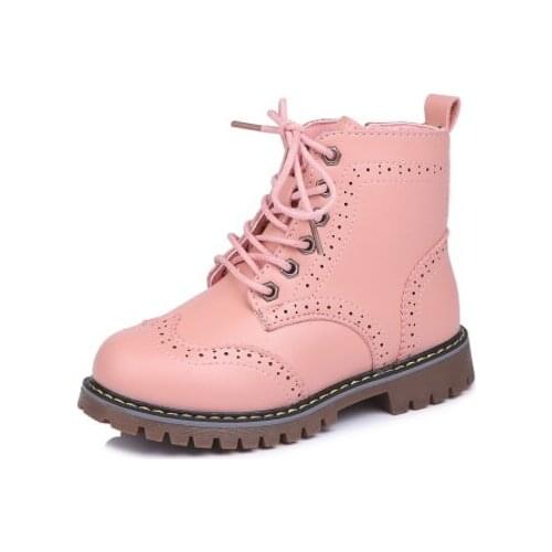 2020 Girls Boots Shoes For Girls Children Warm Boots Fashion Soft Bottom Boys Girls Boots Non-slip Kids Sneakers