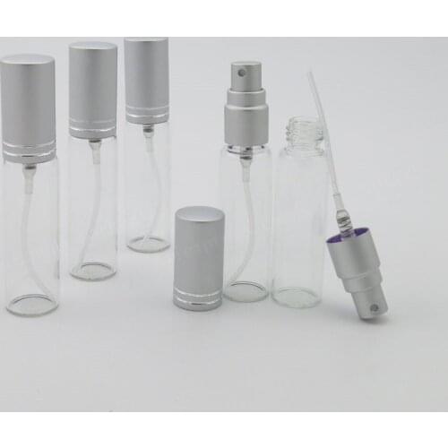 300 x 10ML Empty Portable Glass Spray Perfume Bottle 10cc Travel Small Atomizer Bottle Fragrance Fine Mist Christmas Day Gift