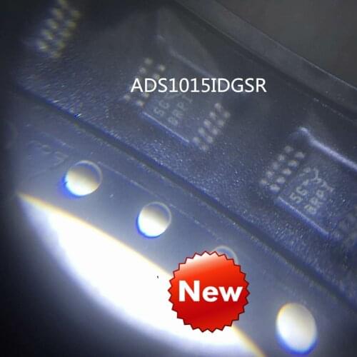 ADS1015IDGSR silk screen BRPI MSOP10 brand new original AD digital-to-analog converter IC chip