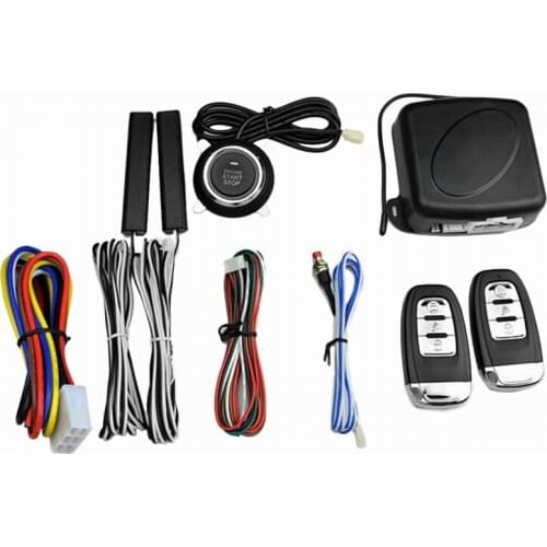 Ouchuangbo 12V Car SUV car alarm Stop button Entry Engine Start Alarm System