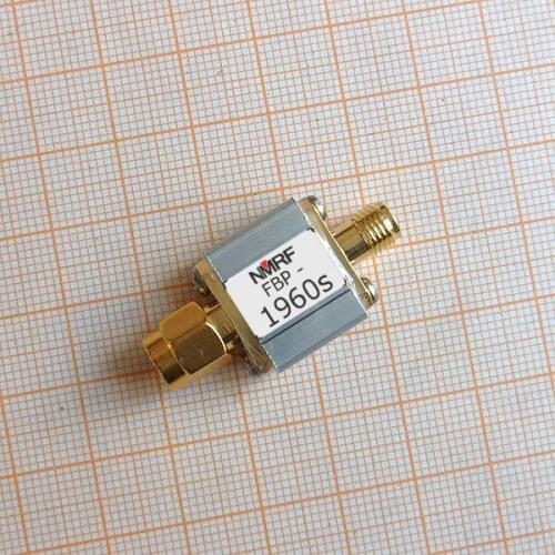 FBP-1960s SAW Bandpass Filter for 1960MHz System, 1dB Bandpass 1930-1990MHz