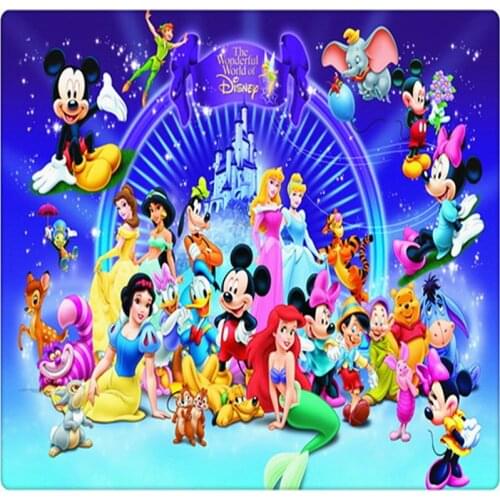 Photography Background Cloth Cartoon Family Vinyl Backdrops for Photography Kids Birthday Party Theme Background Custom Name