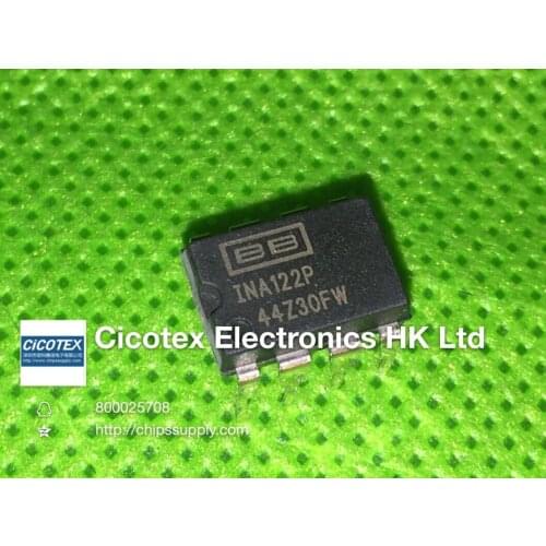 INA122P DIP8 INA 122 P IC OPAMP INSTR 120KHZ 8DIP INST AMP 1 CIRCUIT 8-DIP INA122PG4