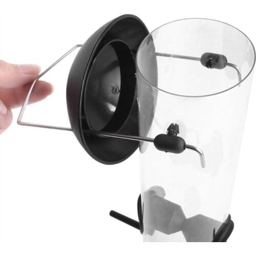 C90D Wild Bird Seed Feeder Holder Hanging Food Dispenser Container Outdoor Garden Decoration Pet Supplies