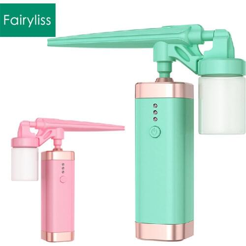 Nano Facial Water Oxygen Injection Instrument Facial Beauty Airbrush Handheld Spray Face Steamer Mist Skin Moisturizing Machine