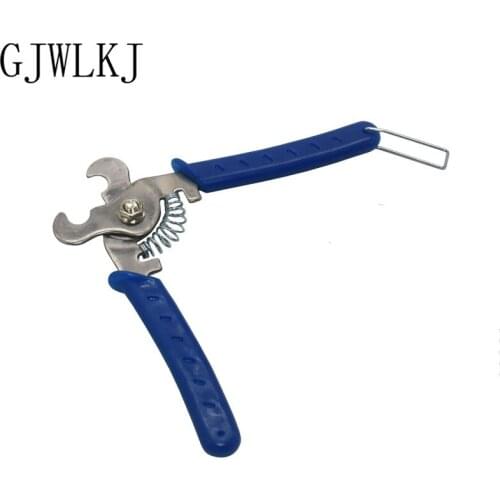 Farm Livestock Cattle Sheep Pig Ear Card Cutter Pliers Plastic Ear Tag Remover Ear Tag Cut Plier Farm Animal Equipment 1pcs