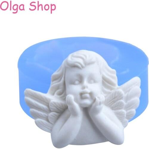 RYL013 Sugarcraft Angle silicone mold fondant mold cake decorating tools chocolate gumpaste mold Soap Modeling