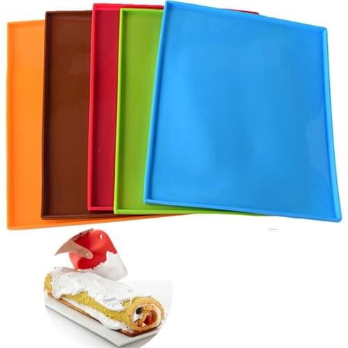 Silicone Baking Mat Cake Pad Non-Stick Oven Liner Roll Pad Bakeware Baking Tools Kitchen Accessories Roll Mat Baking