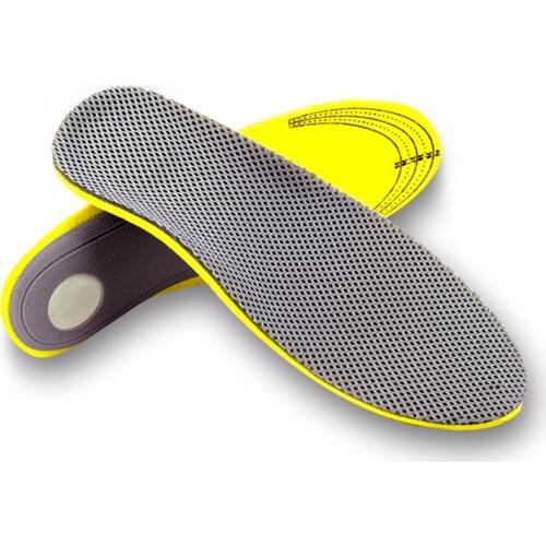 Men Arch Support Orthotic Insoles For Walking Casual Shoes Woman Sporty Booties Correct Flatfeet 3D Printed EVA Full Pads Soles