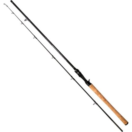 2.1M 2.28M 2.4M Lure Rod 2 Section Super Hard Carbon Casting Fishing Rod Lure Weight 7-40g H Power Double Brake Fishing Pole