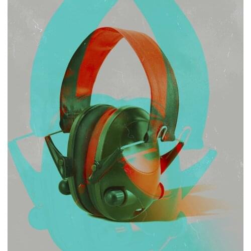 Outdoor Military Electronic Hearing Protector Noise Canceling Ear Muffs Shooting Tactical Headset Outdoor Hunting Supplies