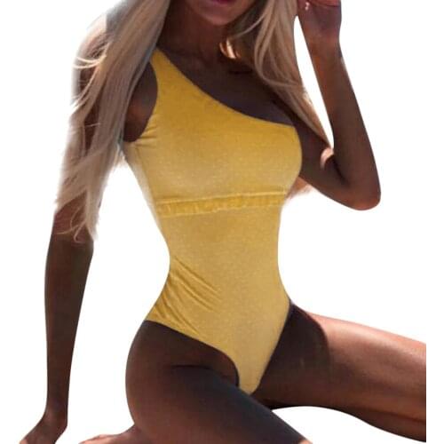 Women Sexy Dot Push-Up Padded Bra Beach Halter Bikini Set Sport Swimwear 2019 sexy Bikini Push-up Padded Bra Bathing suit