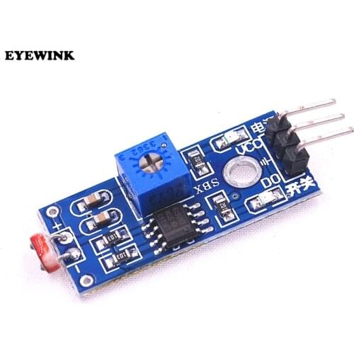 100pcs/lot photosensitive sensor module light module detects photosensitive photosensitive resistor module