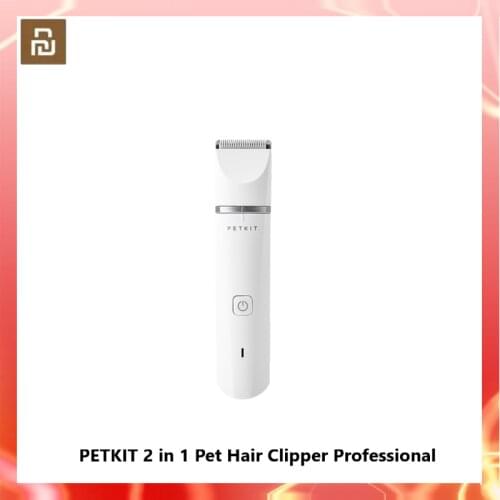 Mijia PETKIT 2 in 1 Pet Hair Clipper Professional Dog Cat Hair Clipper Waterproof Electric Shaver Rechargeable Ear Eyes Hair